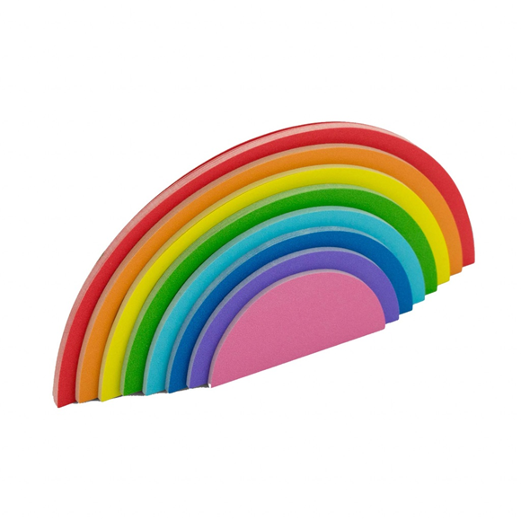 Product image 1 of Mustard Rainbow Sticky Notes