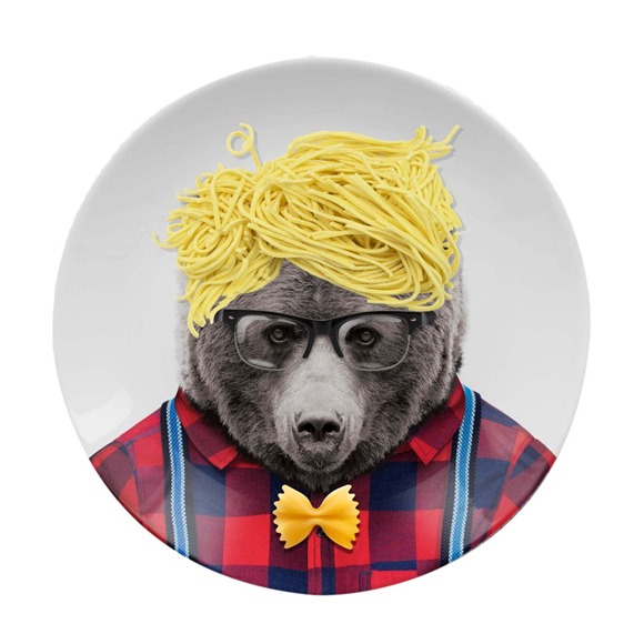 Product image 1 of Mustard Wild Dining Bear