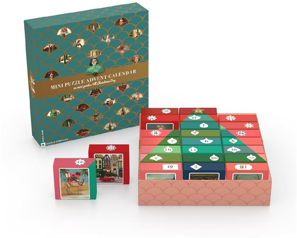 Product image 1 of New York Puzzle Company Adventskalender Janet Hill - 24 mini puzzels