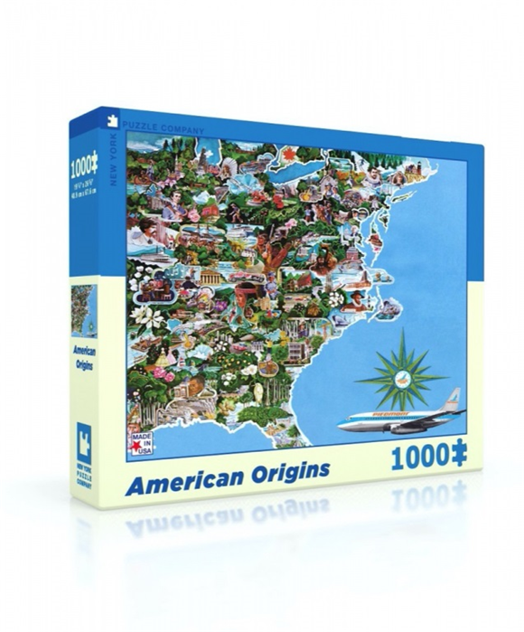 Product image 1 of New York Puzzle Company American Origins - 1000 pieces