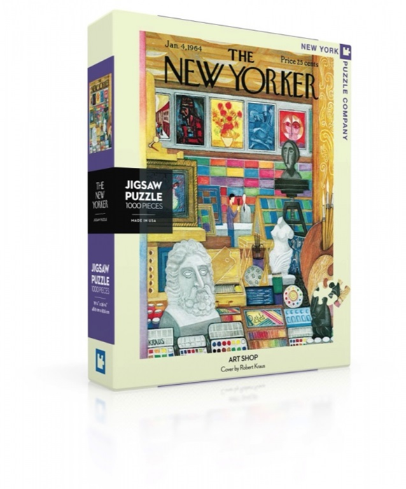 Product image 1 of New York Puzzle Company Art Shop - 1000 pieces