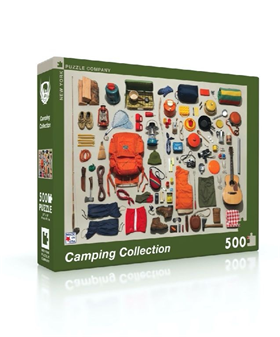 Image of New York Puzzle Company Camping Equipment - 500 pieces