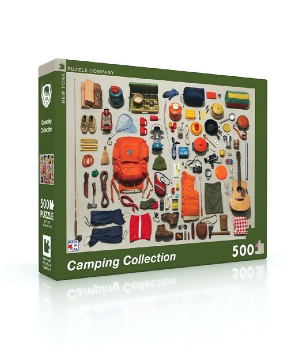 Product image 1 of New York Puzzle Company Camping Equipment - 500 pieces