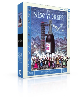 Image of New York Puzzle Company Champagne Countdown - 1000 pieces