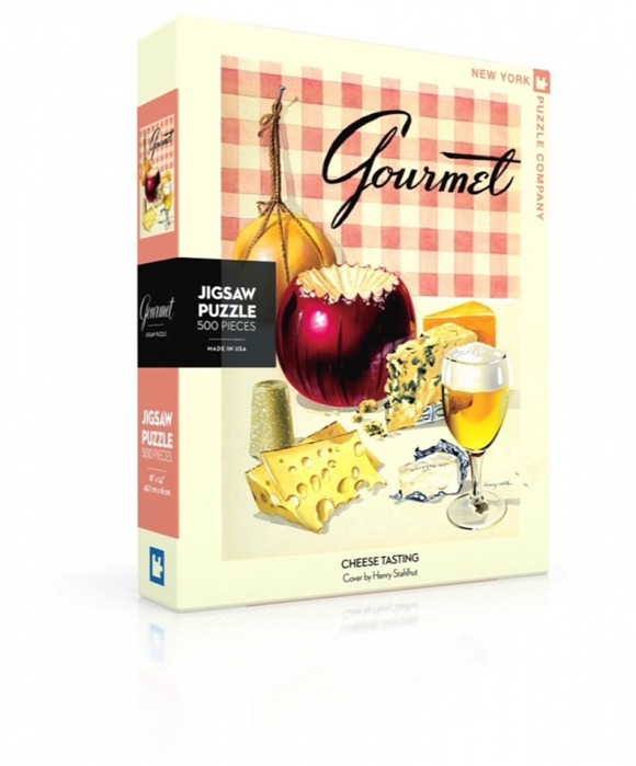 Product image 1 of New York Puzzle Company Cheese Tasting - 500 pieces