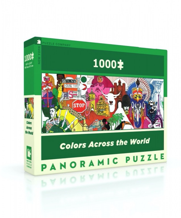 Product image 1 of New York Puzzle Company Colors Across the World - 1000 pieces