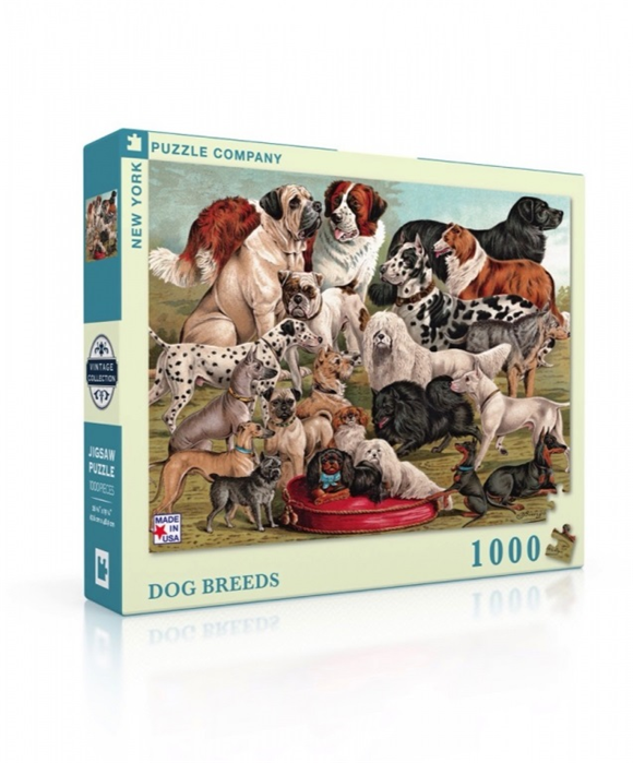 Product image 1 of New York Puzzle Company Dog Breeds - 1000 pieces