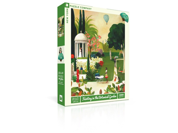 Product image 1 of New York Puzzle Company Fainting in the Botanical Garden - 1000 pieces