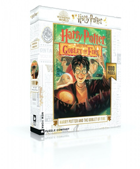 Image of New York Puzzle Company Goblet of Fire - 1000 pieces