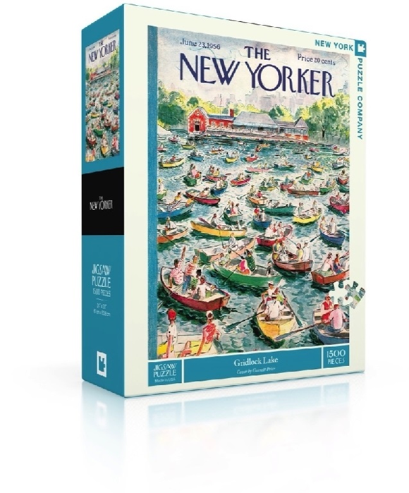 Product image 1 of New York Puzzle Company Gridlock Lake - 1500 pieces