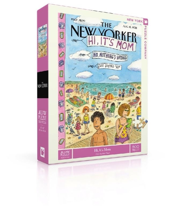 Product image 1 of New York Puzzle Company Hi, It's Mom - 500 pieces