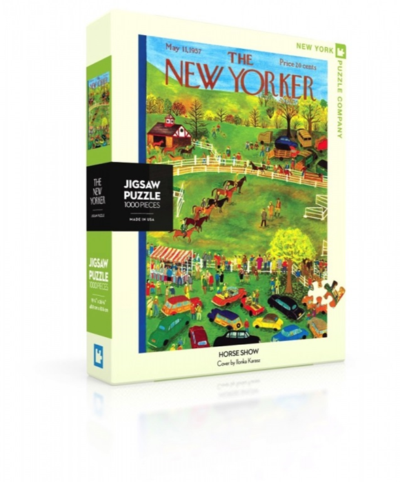 Product image 1 of New York Puzzle Company Horse Show - 1000 pieces