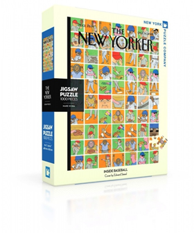 Image of New York Puzzle Company Inside Baseball - 1000 pieces