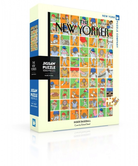 Product image 1 of New York Puzzle Company Inside Baseball - 1000 pieces