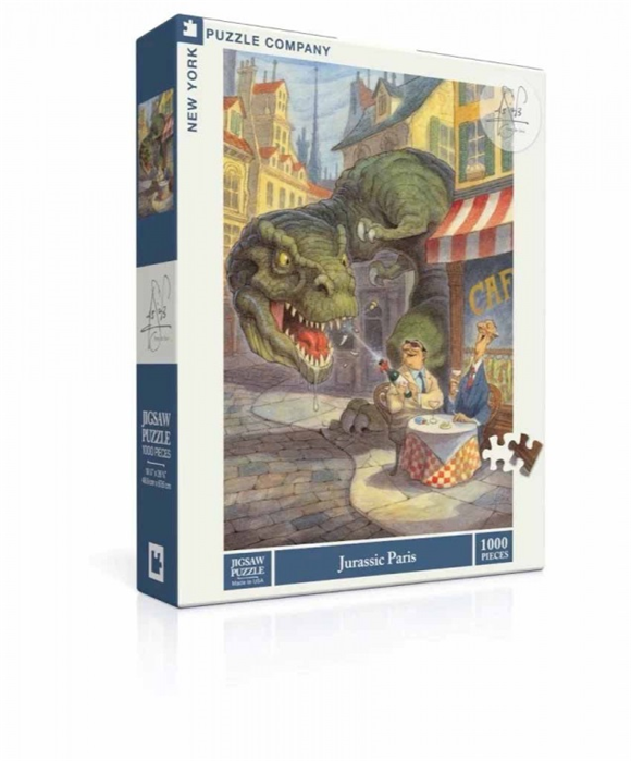 Product image 1 of New York Puzzle Company Jurassic Paris - 1000 pieces