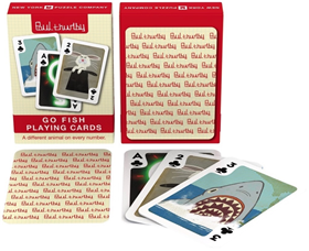 Image of New York Puzzle Company Paul Thurlby Go Fish Cards