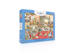 Image of New York Puzzle Company Peter Rabbit's Book Club - 1000 pieces