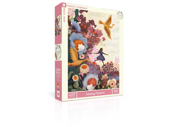 Product image 1 of New York Puzzle Company Puzzel Among Flowers - 500 stukjes