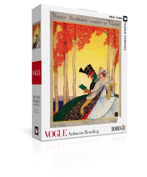 Product image 1 of New York Puzzle Company Puzzel Autumn Reading - 1000 stukjes