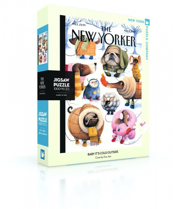 Product image 1 of New York Puzzle Company Puzzel Baby It’s Cold Outside - 1000 stukjes
