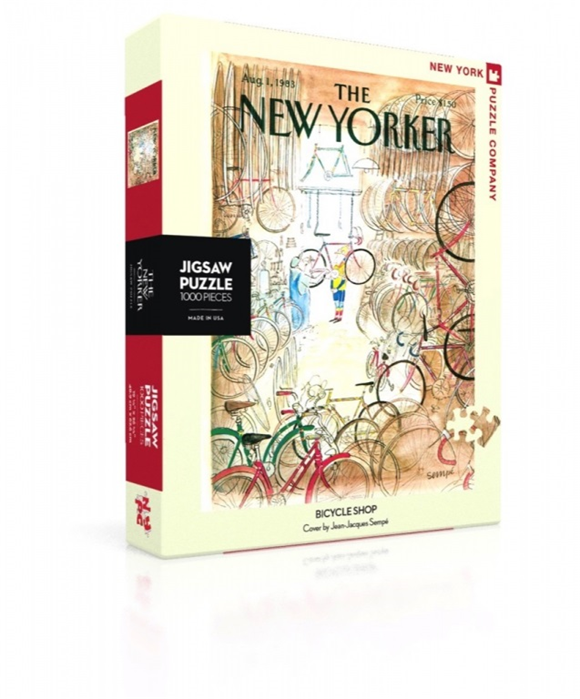 Product image 1 of New York Puzzle Company Puzzel Bicycle Shop - 1000 stukjes