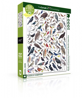 Afbeelding van New York Puzzle Company Puzzel Birds of Eastern/Central North America - 1000 stukjes