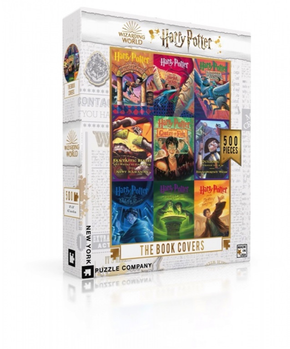 Product image 1 of New York Puzzle Company Puzzel Book Cover Collage - 500 stukjes