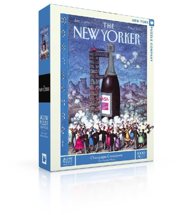 Product image 1 of New York Puzzle Company Puzzel Champagne Countdown - 1000 stukjes