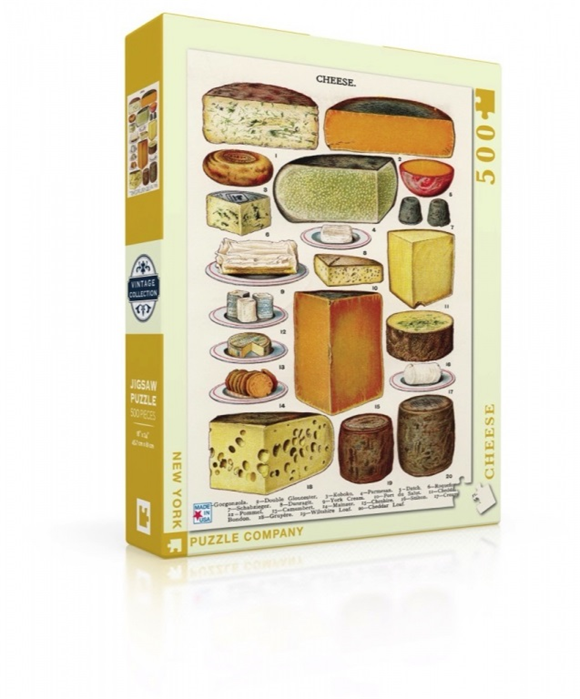 Product image 1 of New York Puzzle Company Puzzel Cheese - 500 stukjes