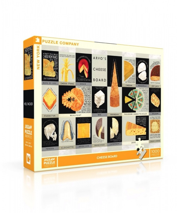 Product image 1 of New York Puzzle Company Puzzel Cheese Board - 1000 stukjes