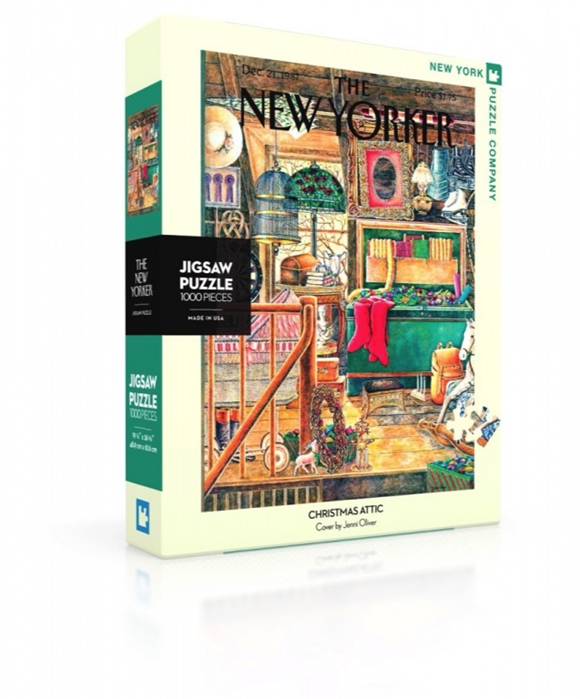 Product image 1 of New York Puzzle Company Puzzel Christmas Attic - 1000 stukjes