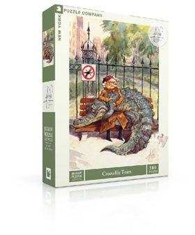 Afbeelding van New York Puzzle Company Puzzel Crocodile Tears - 500 stukjes