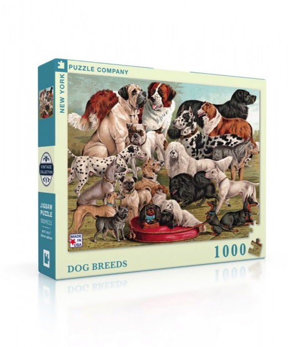 Product image 1 of New York Puzzle Company Puzzel Dog Breeds - 1000 stukjes