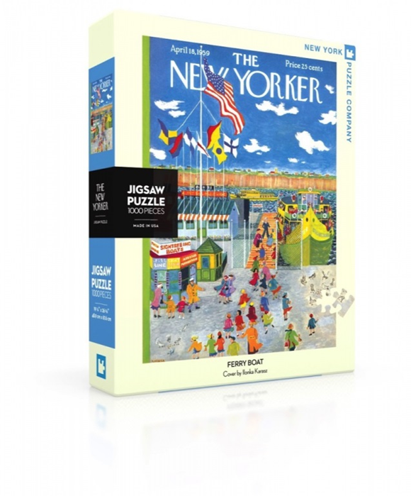 Product image 1 of New York Puzzle Company Puzzel Ferry Boat - 1000 stukjes