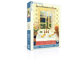Afbeelding van New York Puzzle Company Puzzel Forget-me-not Spring - 1000 stukjes