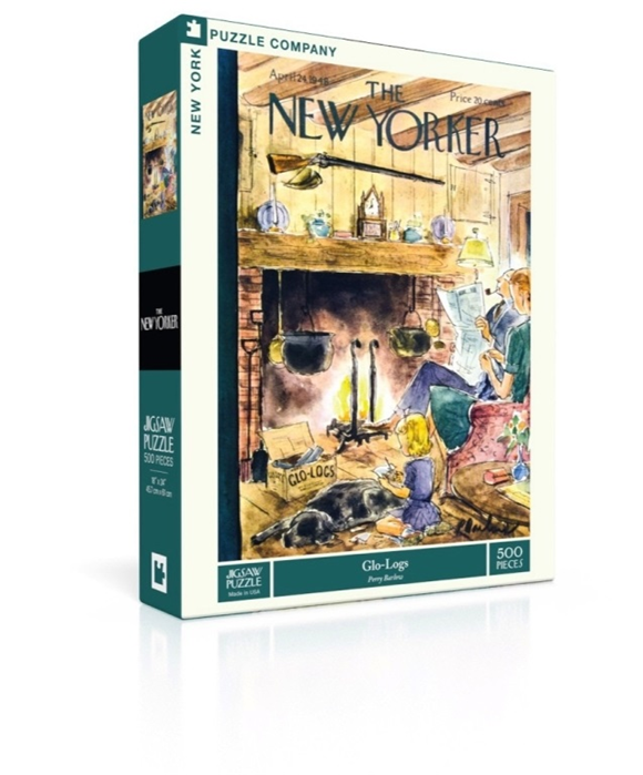 Product image 1 of New York Puzzle Company Puzzel Glo-Logs - 500 stukjes
