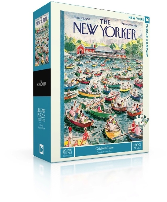 Product image 1 of New York Puzzle Company Puzzel Gridlock Lake - 1500 stukjes