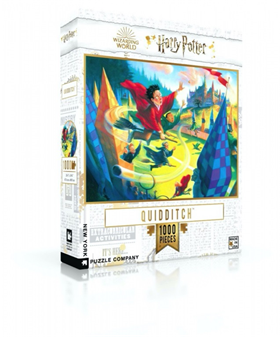 Afbeelding van New York Puzzle Company Puzzel Harry Potter Quidditch - 1000 stukjes