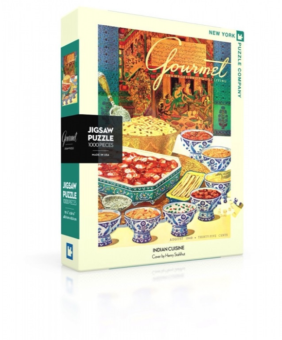 Product image 1 of New York Puzzle Company Puzzel Indian Cuisine - 1000 stukjes