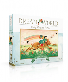Afbeelding van New York Puzzle Company Puzzel Jackalope Day Dream - 200 stukjes