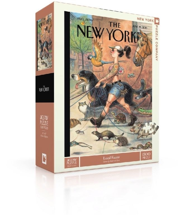 Product image 1 of New York Puzzle Company Puzzel Local Fauna - 1500 stukjes