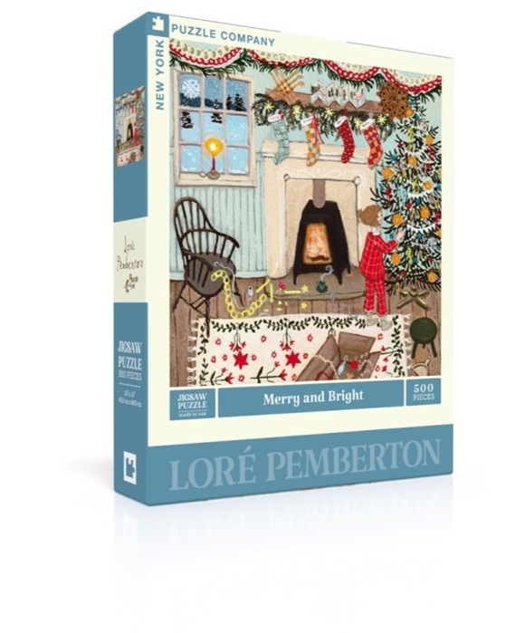 Product image 1 of New York Puzzle Company Puzzel Merry and Bright - 500 stukjes