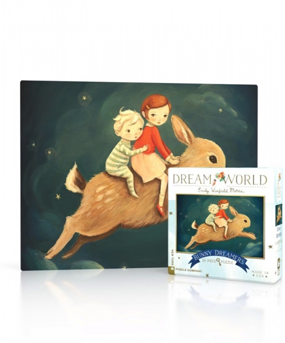 Product image 1 of New York Puzzle Company Puzzel Mini Dream Rabbit - 20 stukjes