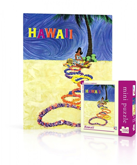 Afbeelding van New York Puzzle Company Puzzel Mini Hawaii - 100 stukjes
