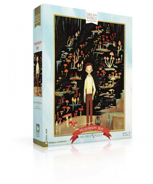 Product image 1 of New York Puzzle Company Puzzel Mushroom Boy - 500 stukjes