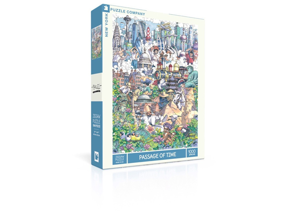 Product image 1 of New York Puzzle Company Puzzel Passage of Time - 1000 stukjes