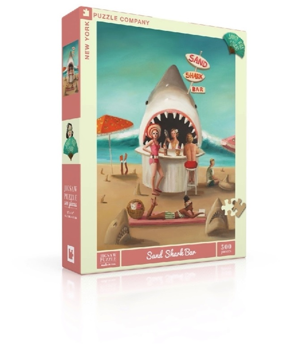 Product image 1 of New York Puzzle Company Puzzel Sand Shark Bar - 500 stukjes