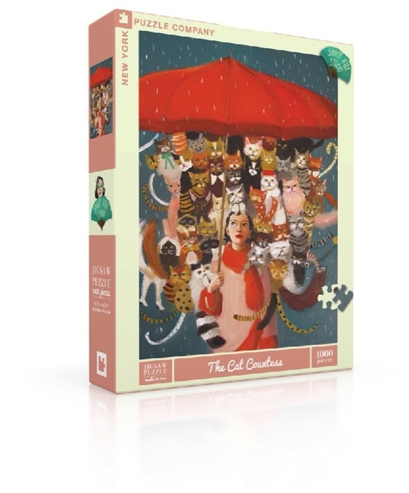 Product image 1 of New York Puzzle Company Puzzel The Cat Countess - 1000 stukjes