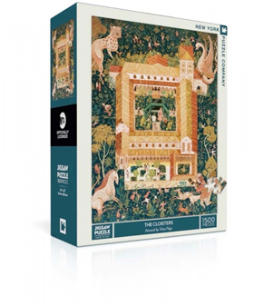 Afbeelding van New York Puzzle Company Puzzel The Cloisters - 1500 stukjes