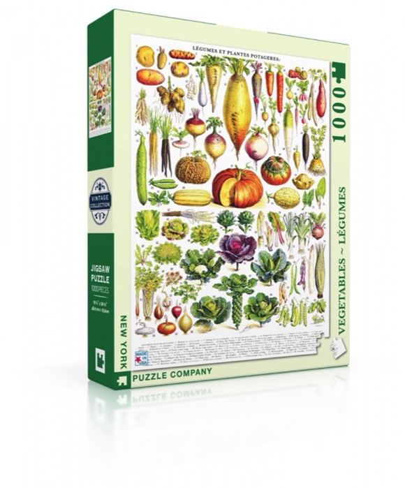 Product image 1 of New York Puzzle Company Puzzel Vegetables ~ Légumes - 1000 stukjes
